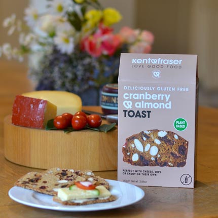 Kent & Fraser - Cranberry & Almond Toast